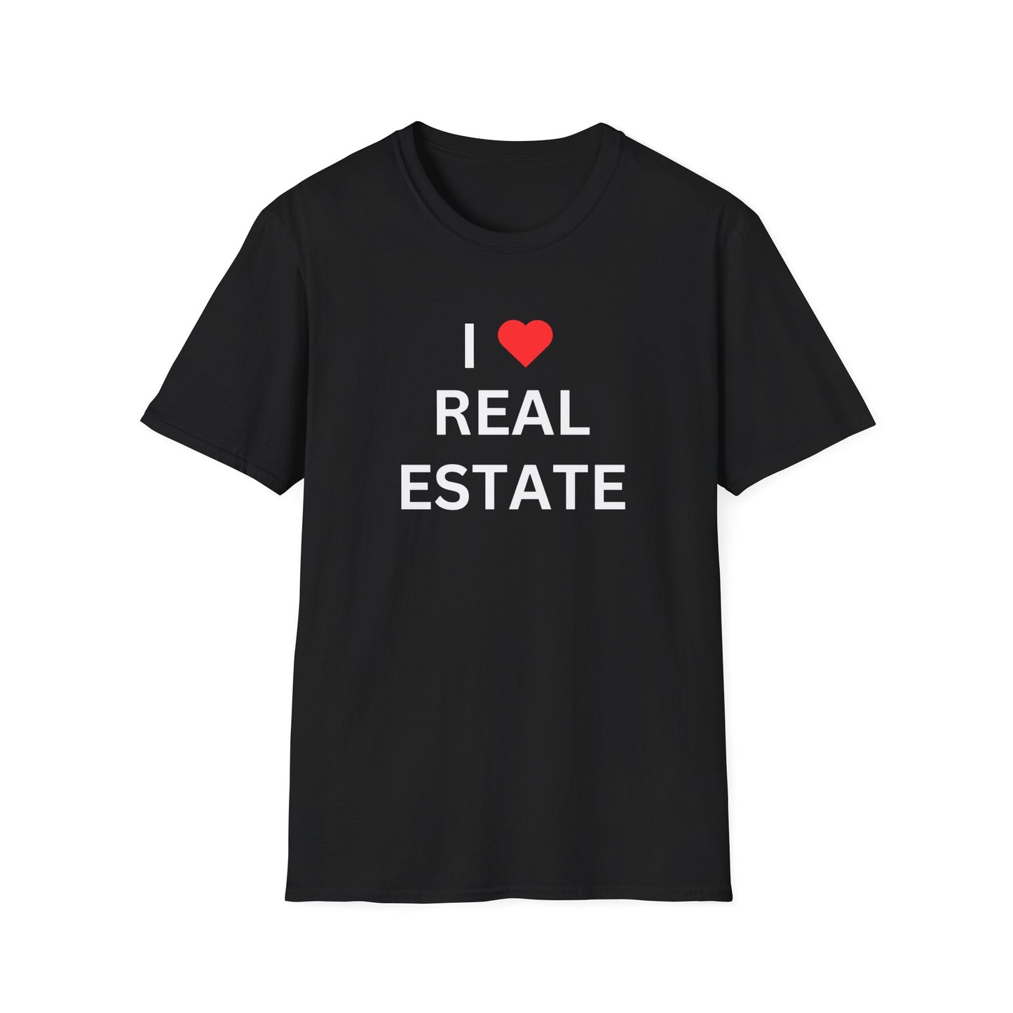 I Love Real Estate Unisex Softstyle T-Shirt